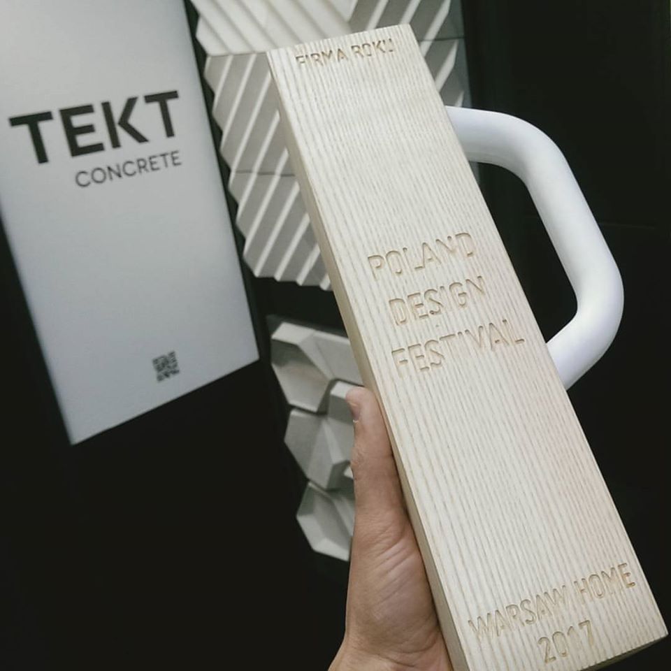 TEKT Concrete - Firma Roku - targi Warsaw Home 2017