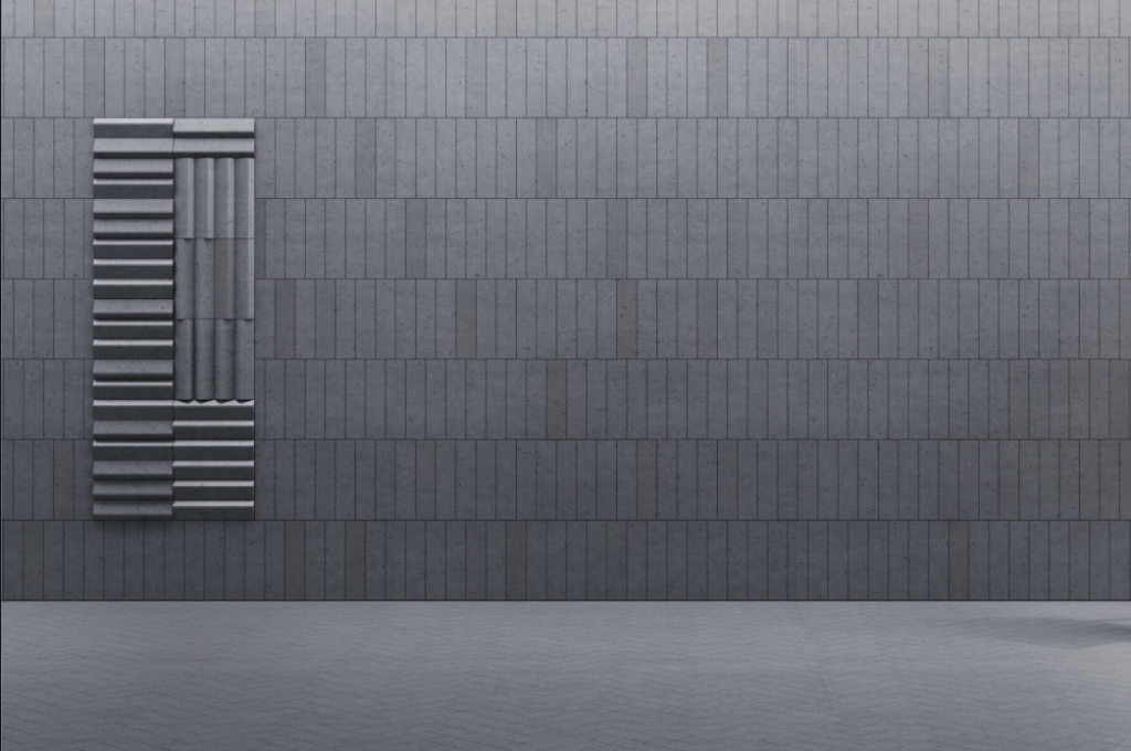 PLANK 1 i PLANK P - linia TEKT Concrete - MILKE - wizualizacja