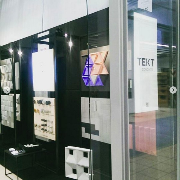 Stoisko TEKT Concrete - targi Warsaw Home 2017