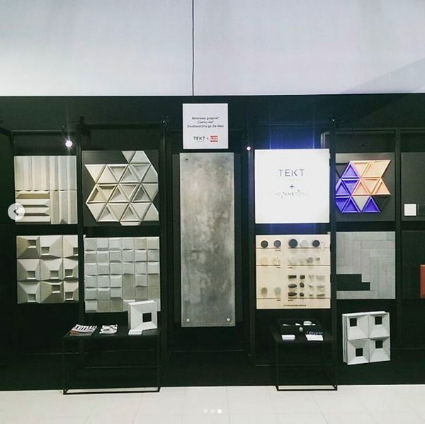 Stoisko TEKT Concrete - targi Warsaw Home 2017